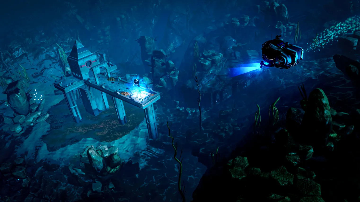 Le monde des abysses