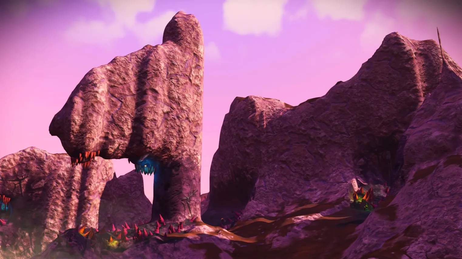 Génération de terrain : paysage surprenant