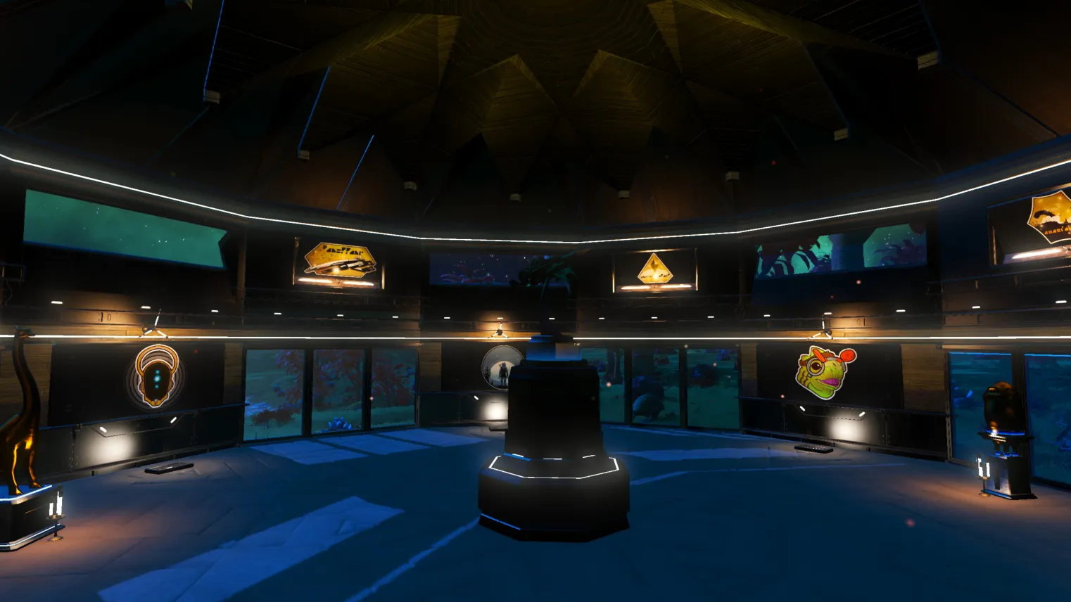 mise en valeur d'au moins un élément de l'art mural dans un décor : adhésifs et/ou affiches