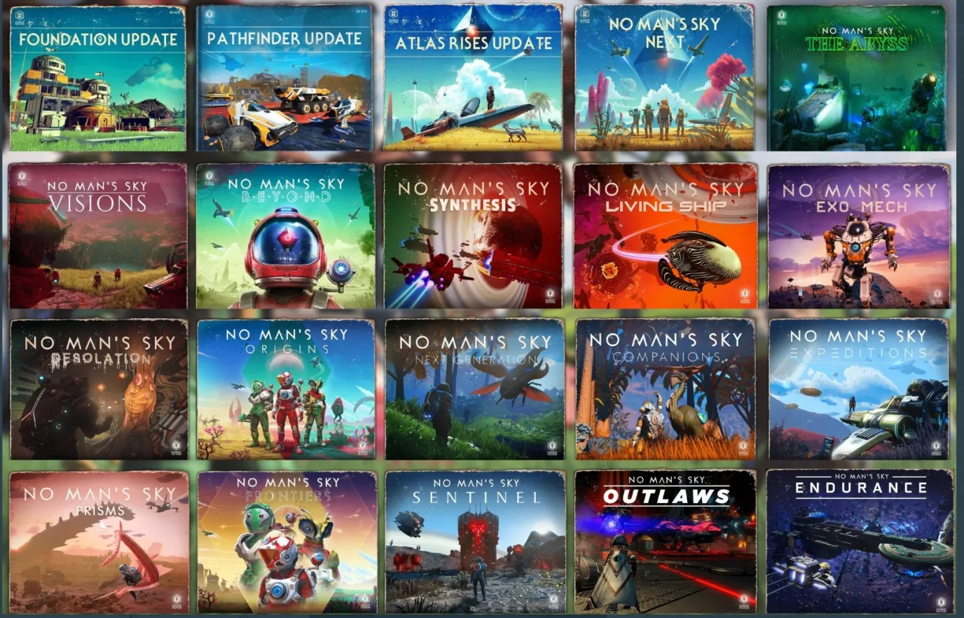 un screenshot pour célébrer l’anniversaire de No Man’s Sky